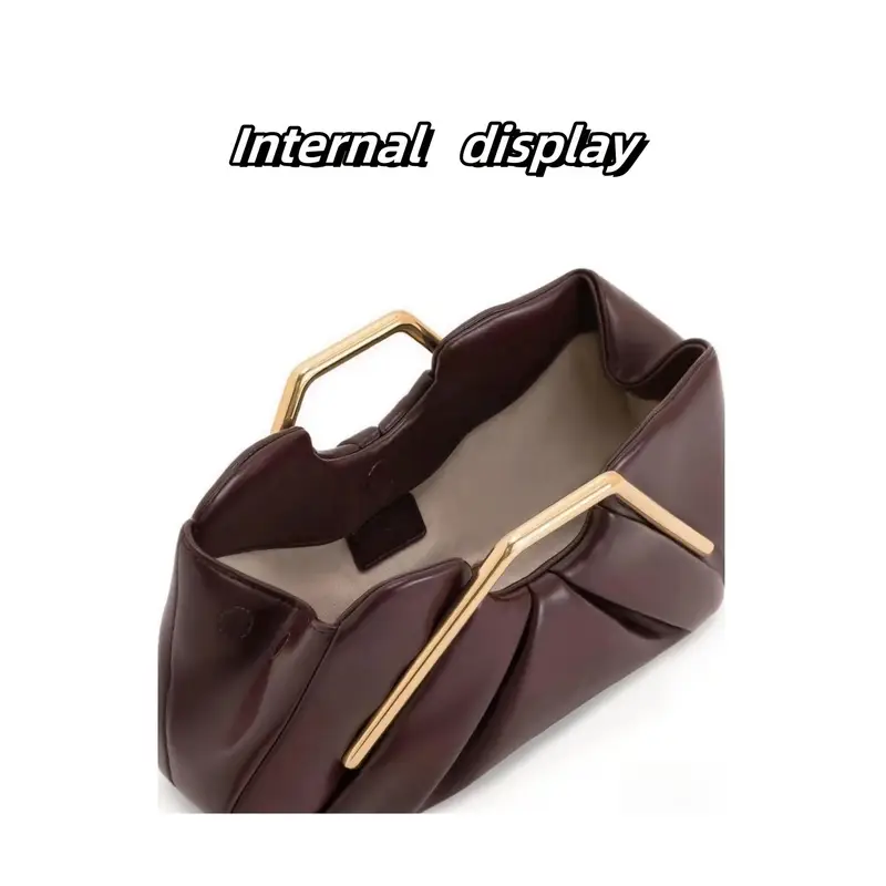 حقيبة كروس دائرية ريترو نسائية - حقيبة يد أنيقة من الجلد الصناعي الصناعي مع إغلاق بالكبس، حزام سلسلة، لون قهوة/بيج/أسود - حقيبة يد يومية و رسمية للنساء، هدية مثالية لأعياد الميلاد والذكرى السنوية والمناسبات الخاصة، إكسسوار متعدد الاستخدامات، تصميم أ تفاصيل المنتج 6