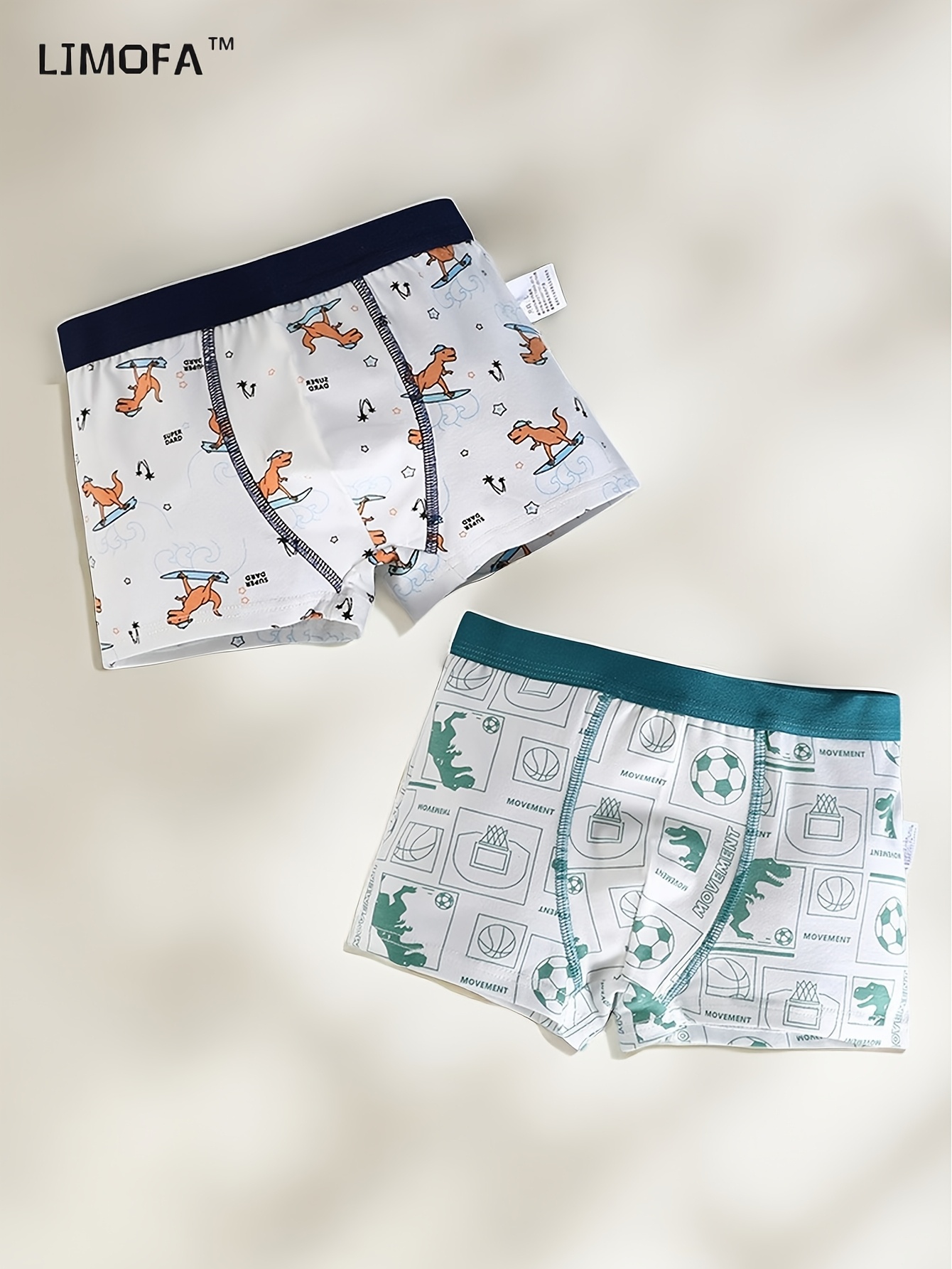 Mutande Bambino Set Da 10 Boxer Per Ragazzi - Cotone Morbido Con - Foto 6