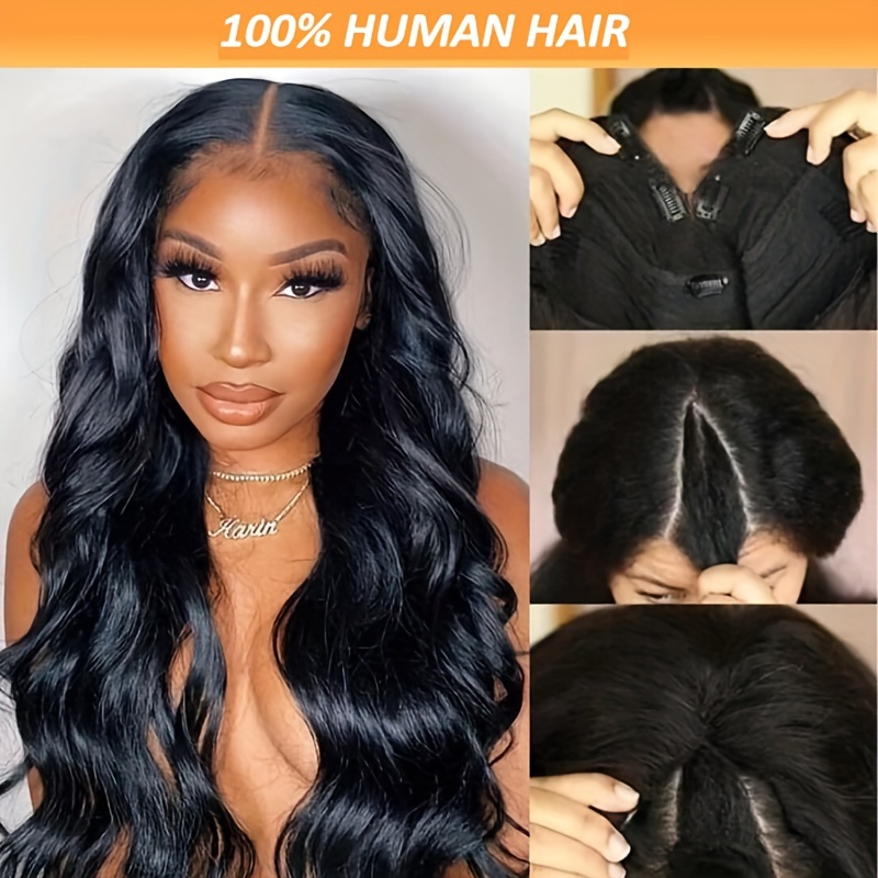 UNICE Glueless Kinky Curly V Part Wigs Human Hair No Leave Out Upgrade U  part Wigs Afro Kinky Curly V Shape Human Hair Wig with Clips No Sew in 150%  Density Natural