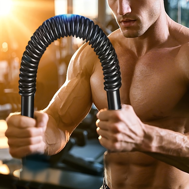 Twister En U Pour Musculation – Expandeur De Poitrine Réglable 3 Niveaux, Mousse Antidérapante