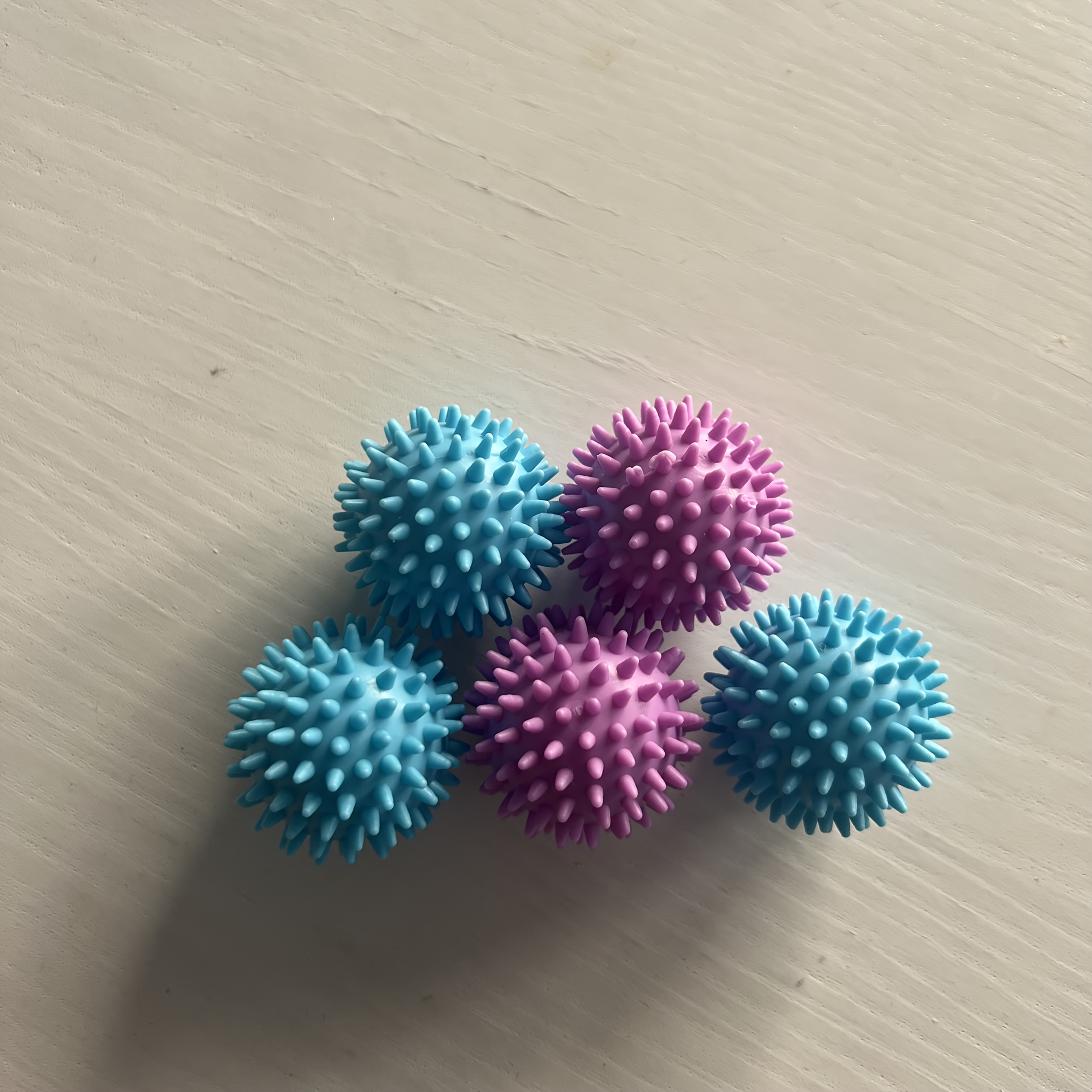 TEMU Lot de 5/7 boules de séchage en pour sèche-linge, couleurs aléatoires, -nœuds pour réduire les accrocs dans les vêtements, adoucit , accélère le