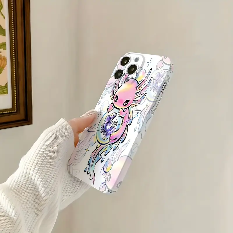 cute axolotl cartoon phone case compatible iphone 16 16 - Temu Norway cute axolotl cartoon phone case compatible iphone 16 16 - Temu Norway