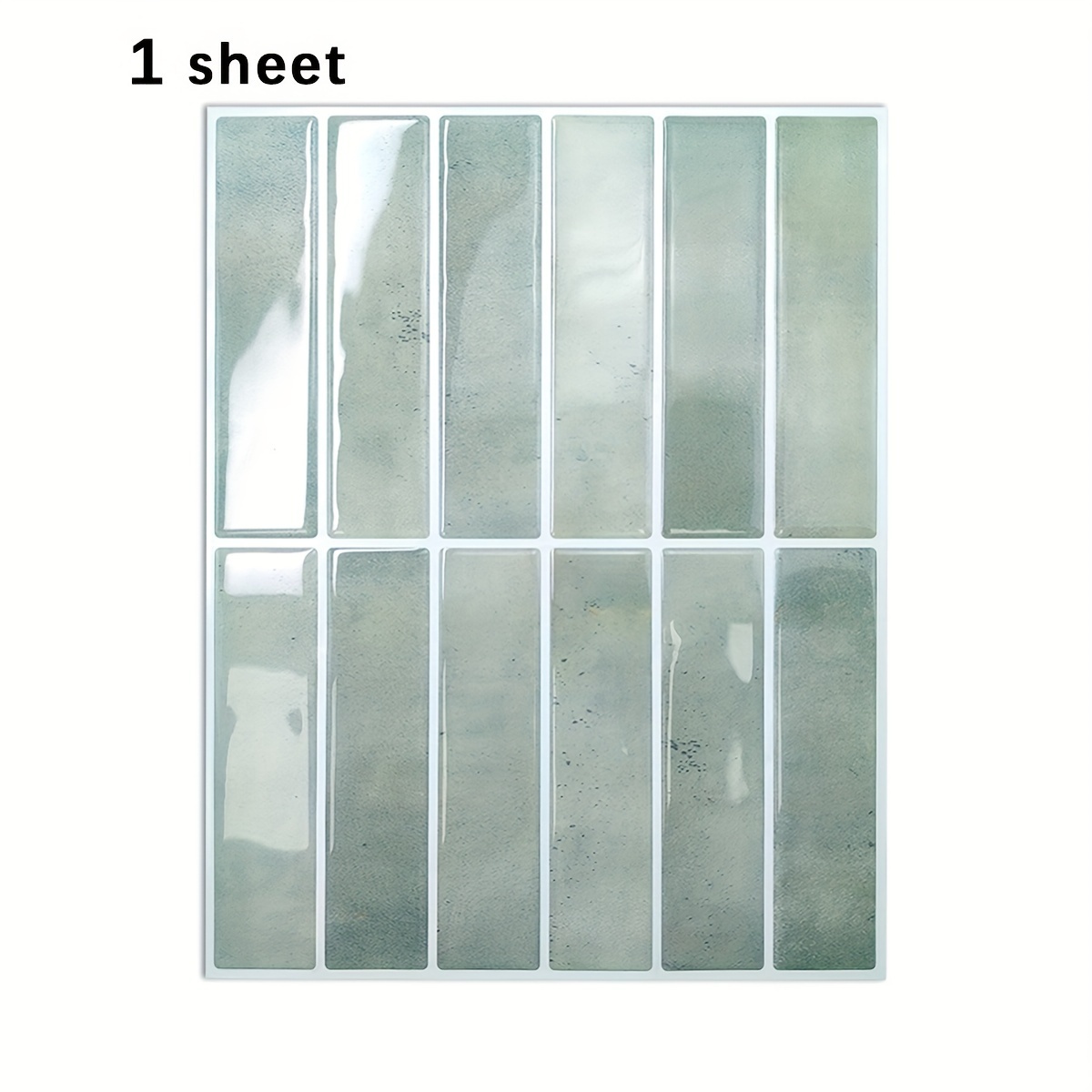 1/10/* 3D Imitation Handmade Tile Stickers, Self-* Kitchen Backsplash, Waterproof And Anti-Fouling Self-* Tiles for Bathroom Kitchen Bar RV, Home Decorations