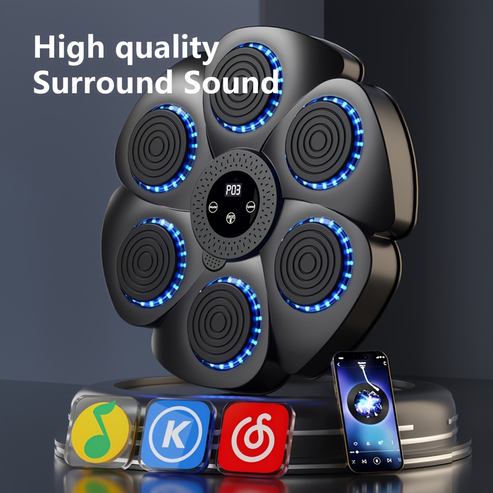 Smart Music Boxing Machine Home Adult Wall Target Indoor Electronic Punching Training Equipment