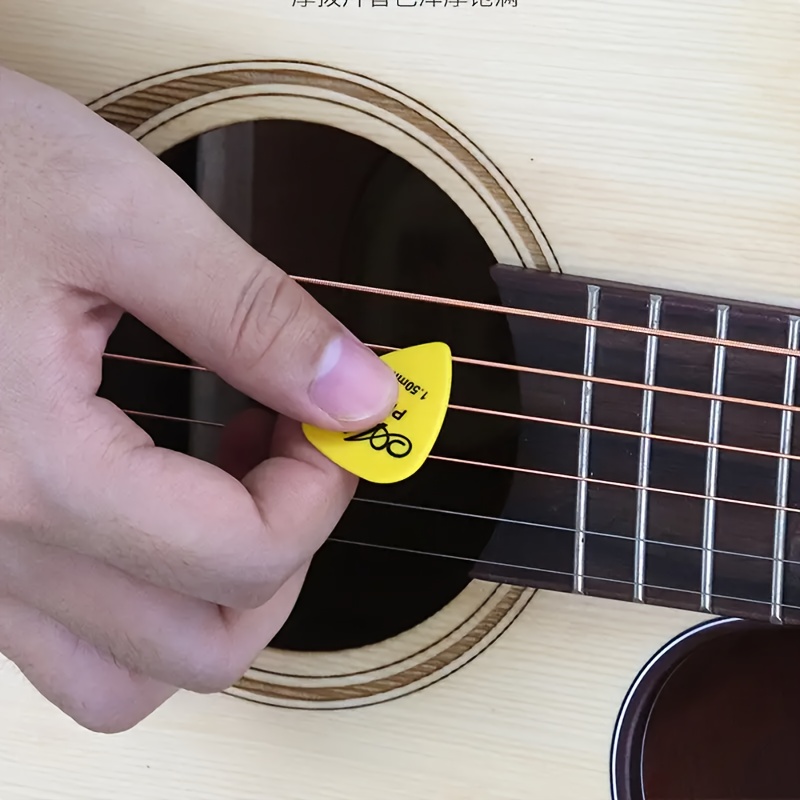 20pcs Alice 100D Guitar Pick Set, Premium ABS Picks, Durable, Thickness Range 0.58-1.5mm, Assorted Colors, for Acoustic, Electric Guitar and Bass