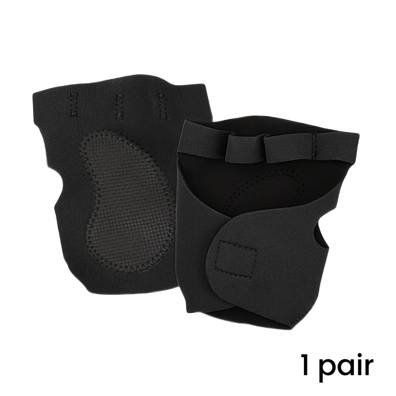 Image of 1pair Gloves For Men And Women - Non-slip, Breathable Workout Gloves With Wrist Support For Gym, Weightlifting, Cycling And Outdoor Activities - Black