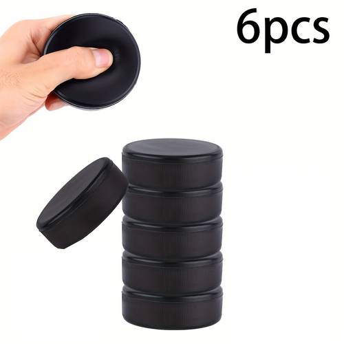 6pcs lightweight soft ice hockey pucks indoor training practice pucks with for for ice compatible with players no needed