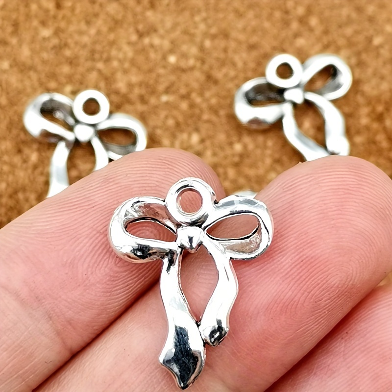 

10/20pcs Charms Pendant, Antique Silvery Bohemian Style Fashion Pendant For Making, Zinc Alloy Accessories For Earrings, Bracelets, Necklaces Crafting