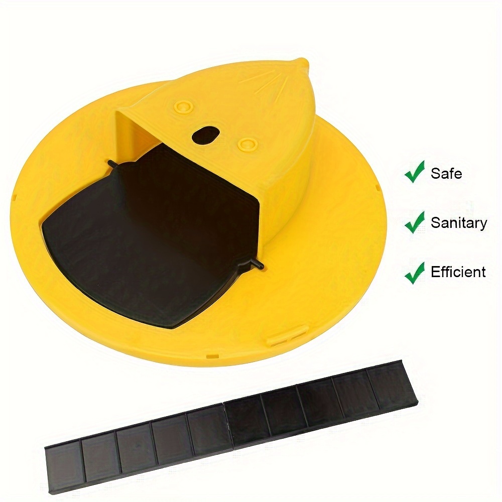 

1pc Mouse Trap Bucket Lid, Detachable Pp Material, Reusable Rat Trap For Indoor Outdoor Use, No Electricity Or Battery Needed