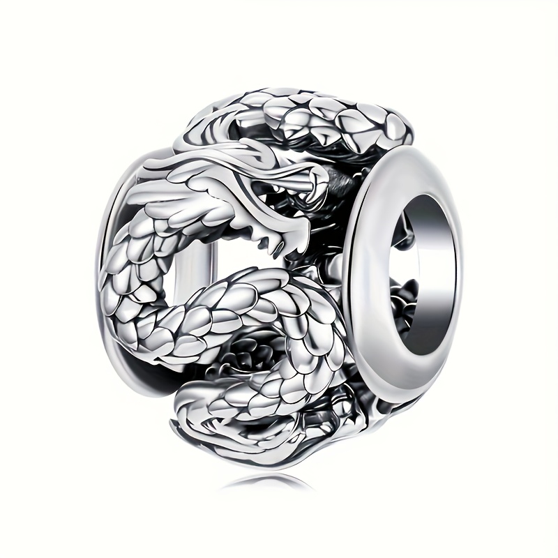 1pc Fashionable Vintage Women's Beaded Bracelet, Mysterious Bead Flying Dragon Bead String, Diy Accessory, Suitable For Daily Commuting And Parties, For