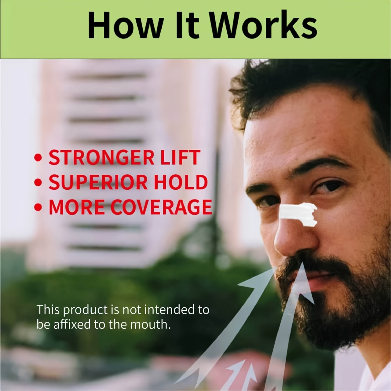 30pcs transparent nose support strips sports nose strips physical nostril expansion patches   strips for sports