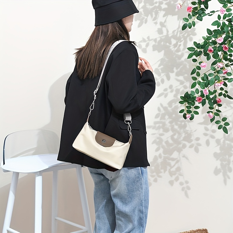 high quality nylon womens shoulder bag fashionable   small square bag lightweight mobile phone bag   crossbody bag Product details 8