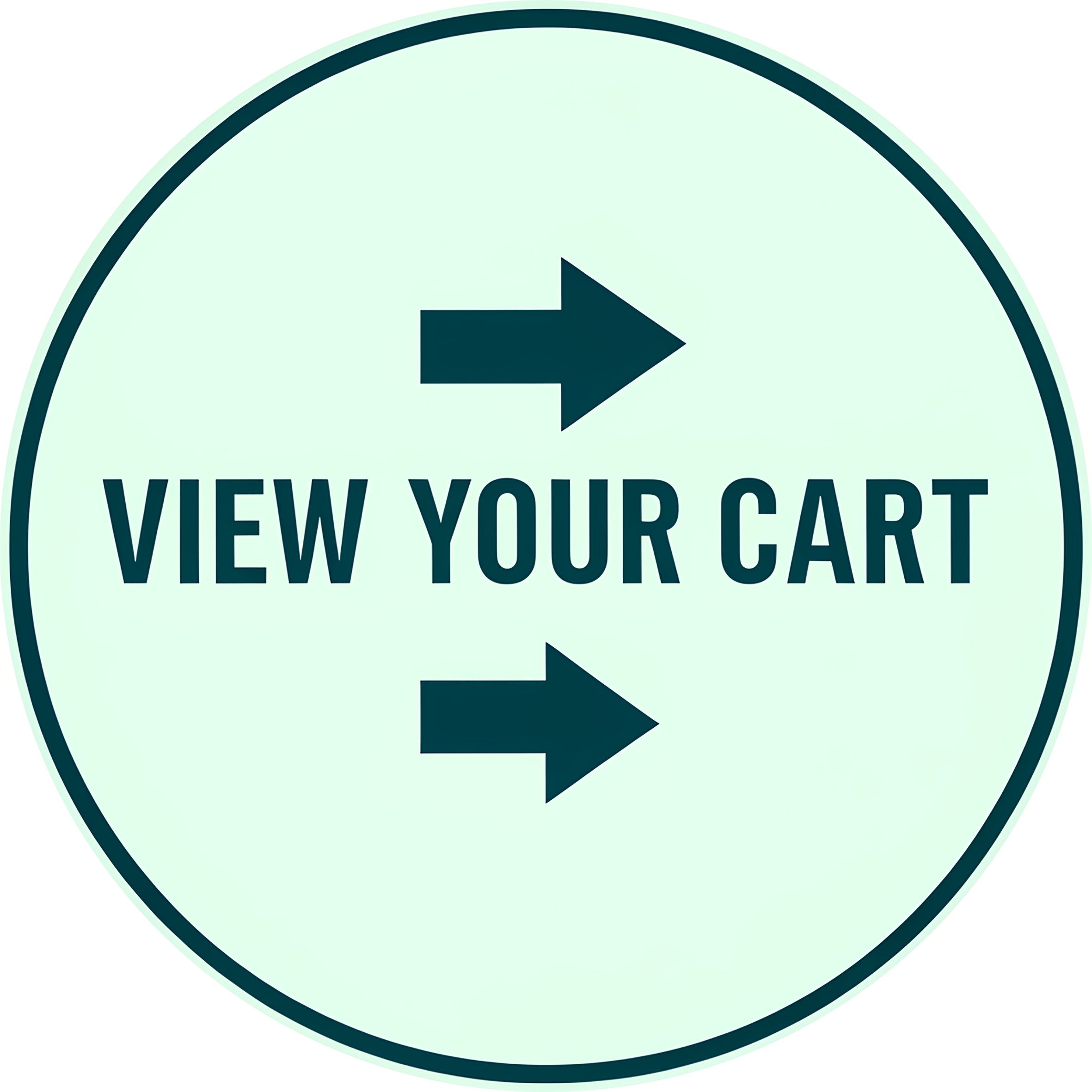 TEMU 2d Flat, 2d Flat 1pc, Classic View Your Cart Round Sign, Shopping Cart Icon, Wall Decor For Home Boutique, Decorative Sign, 8x8 Inch, 2d Flat