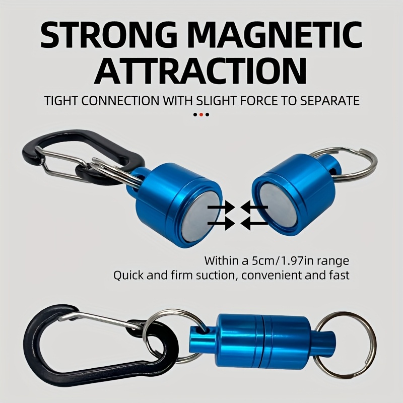 1pc magnetic   load capacity 11 0 lbs 5 aluminum alloy magnetic hang     outdoor activities camping fishing tool