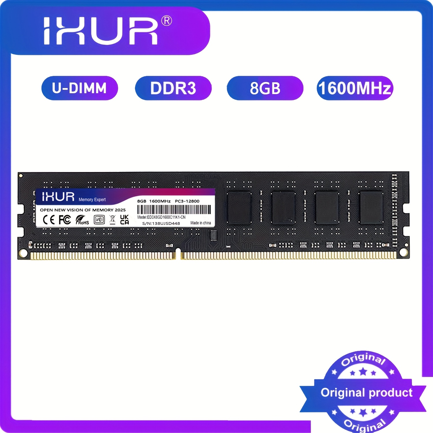 ddr3 sold on Temu United States