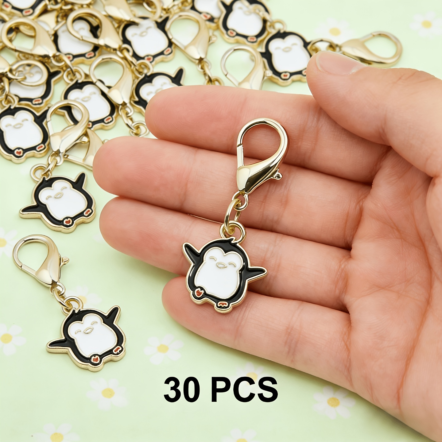 E-shop 30 Stück Pinguin Schlüsselanhänger, ein besonderes Geschenk zum Muttertag, Ostern, 's Day, Dekor Anhänger, Rucksack Dekor Anhänger, Exquisite