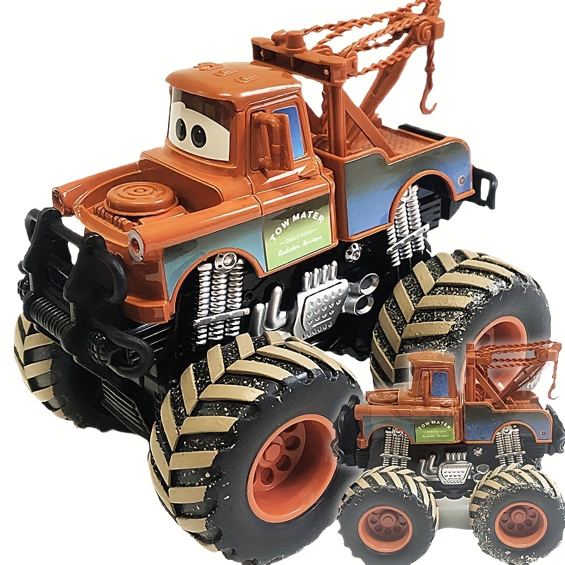 TEMU Lightning & Storm Racing Car Toy - Pull/push/move Action, Large Tire Design, Birthday Gift For (ages 3+), Compatible With Other Cars Playsets -
