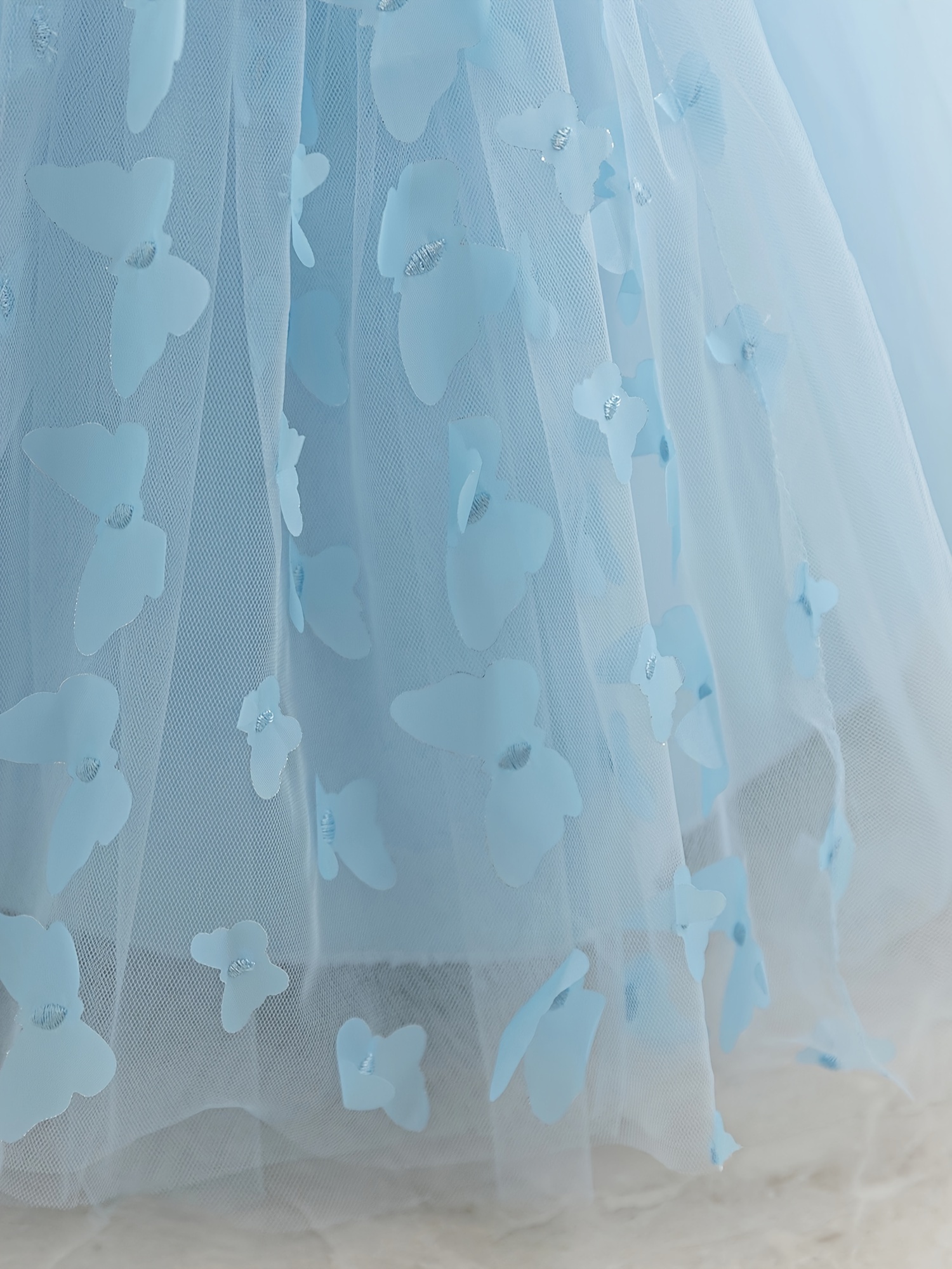 babys decor mesh splicing princess dress - Temu