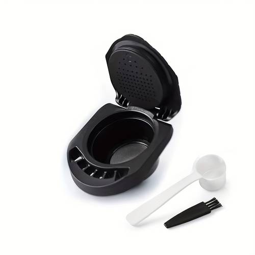 kit de cápsulas reutilizables para s y piccolo xs - set de café de llenado y cepillo, ideal para uso en el hogar y , accesorios para máquinas de café