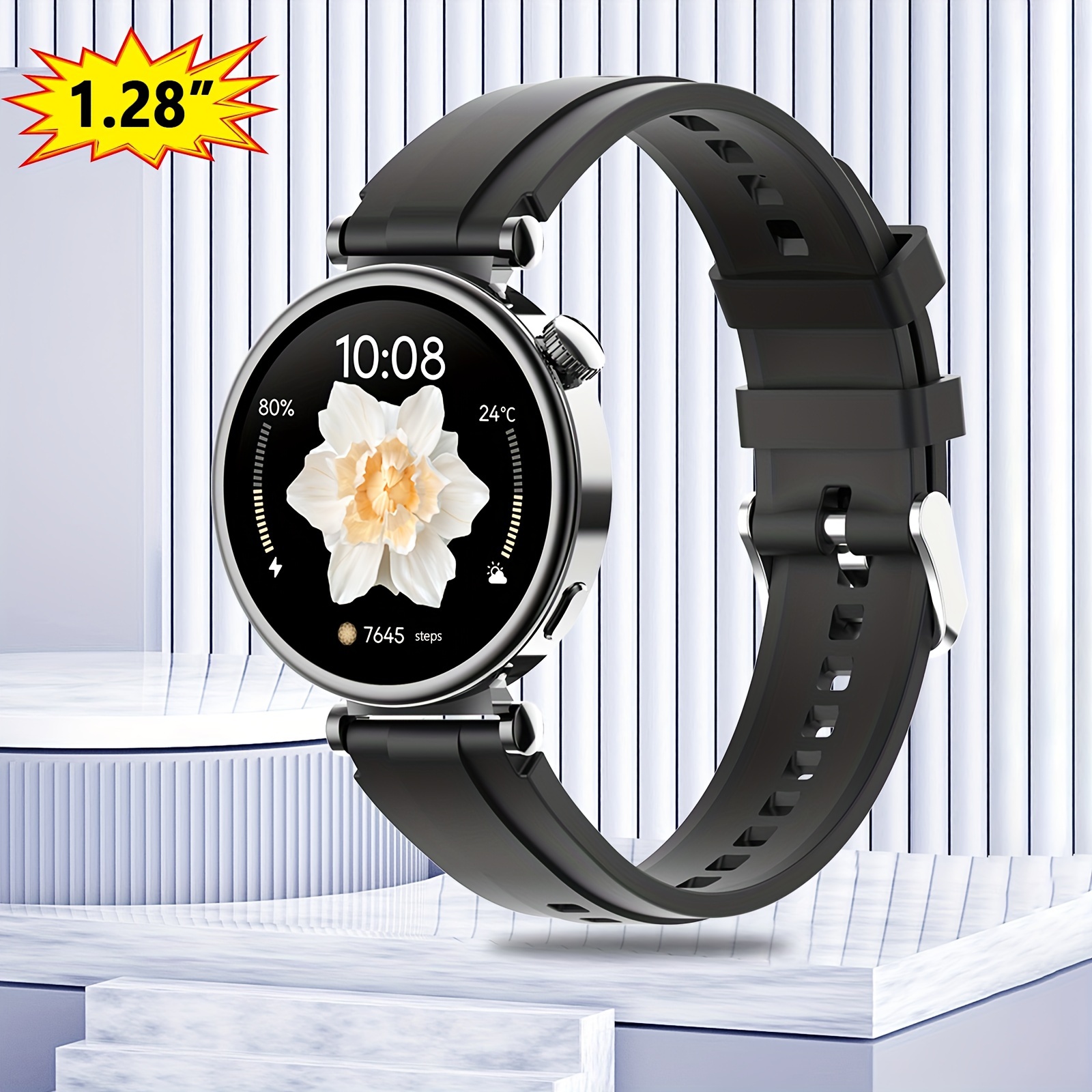 Smart Watch (Receive & Dial), 2023 Newest 1.85 TFT HD Full Circle Full  Touch Screen, Smart Watch for Women Men,SmartWatchs with Fitness Tracker