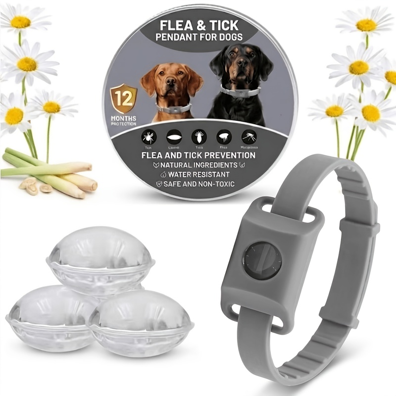 TEMU Upgraded Comfortable Dog Collar Set - Protection. Suitable For Daily Use Indoors, At Home, Or In The Yard. Ensures Pet Safety And ; , Offers