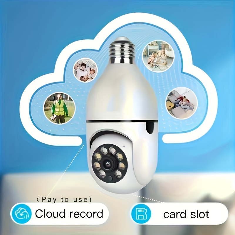 2 PCS Ease Life APP Caméra intelligente Wifi d'intérieur 1080p haute définition, connexion sans fil, objectif haute définition, rotation/zoom à 360°, vision nocturne couleur, audio bidirectionnel, suivi et détection de mouvement de la sécurité intérieure, avec projecteurs et sirènes