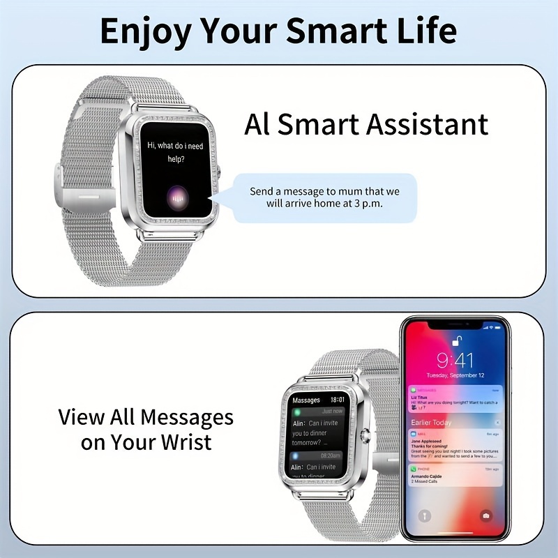 Smartwatch Compatible Reloj Inteligente Iphone 12 Reloj