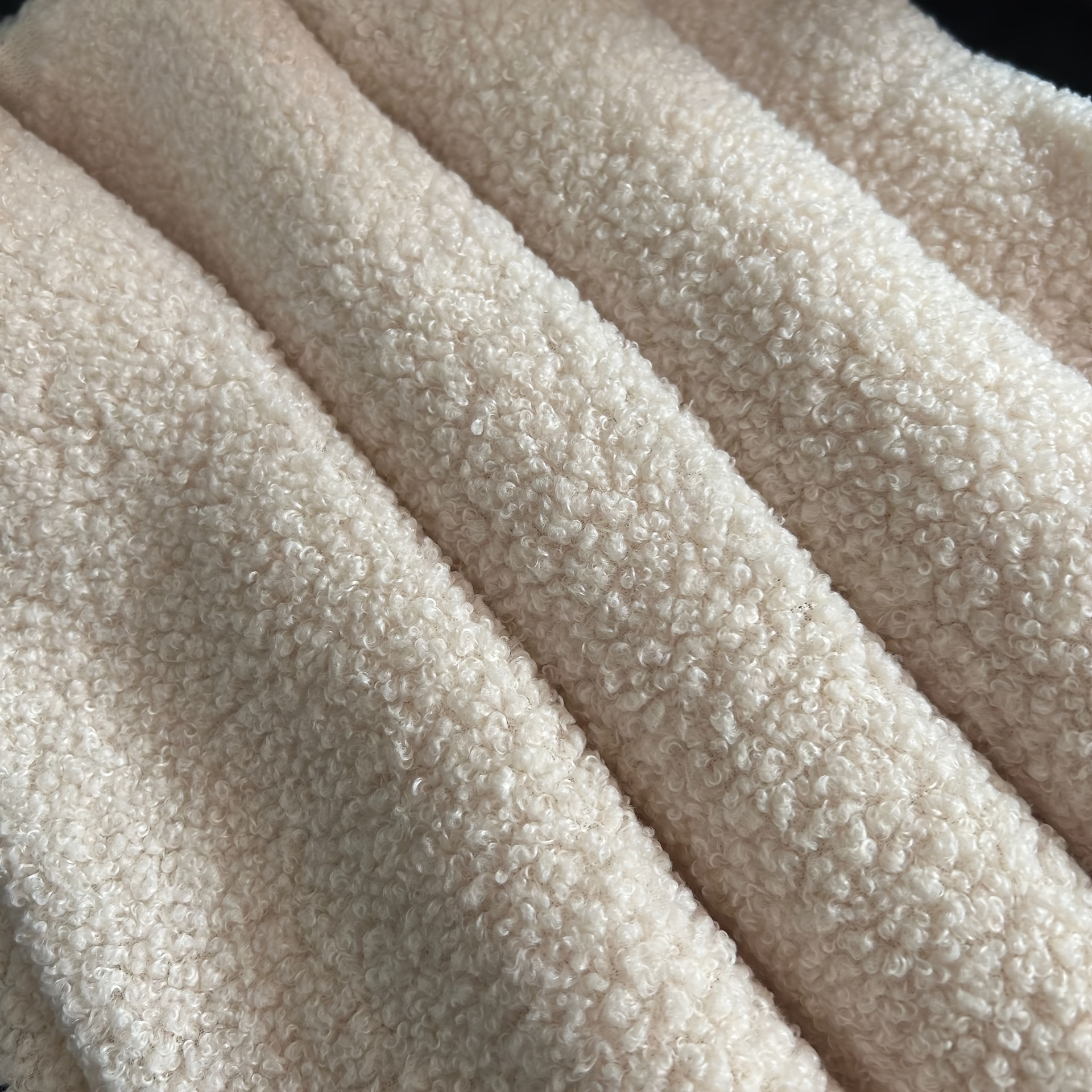 TEMU 1 stuk teddyfluweel stof - geschikt voor huisdekens, kussenhoezen, tapijten, gordijnen, benodigdheden voor huisdieren, beddengoed, kleding,