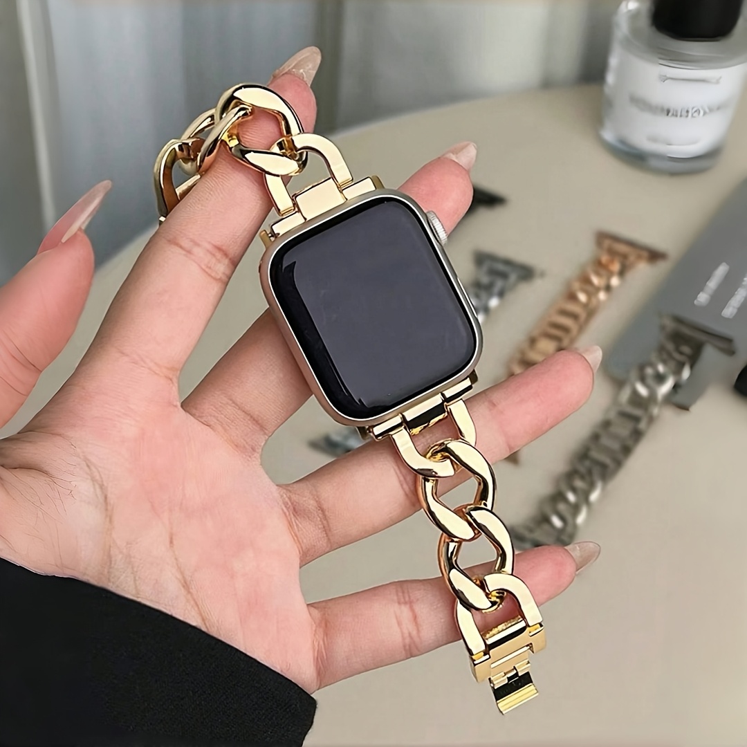 

Bracelet Strap For Iwatch Series 10 Se 6 5 4 3 Bracelet - Fashionable Design For Men And Women, Elegant Strap For Iwatch Strap 46mm 38mm 40mm 41mm 42mm 44mm 45mm 49mm - Youth Watch Strap Single Item