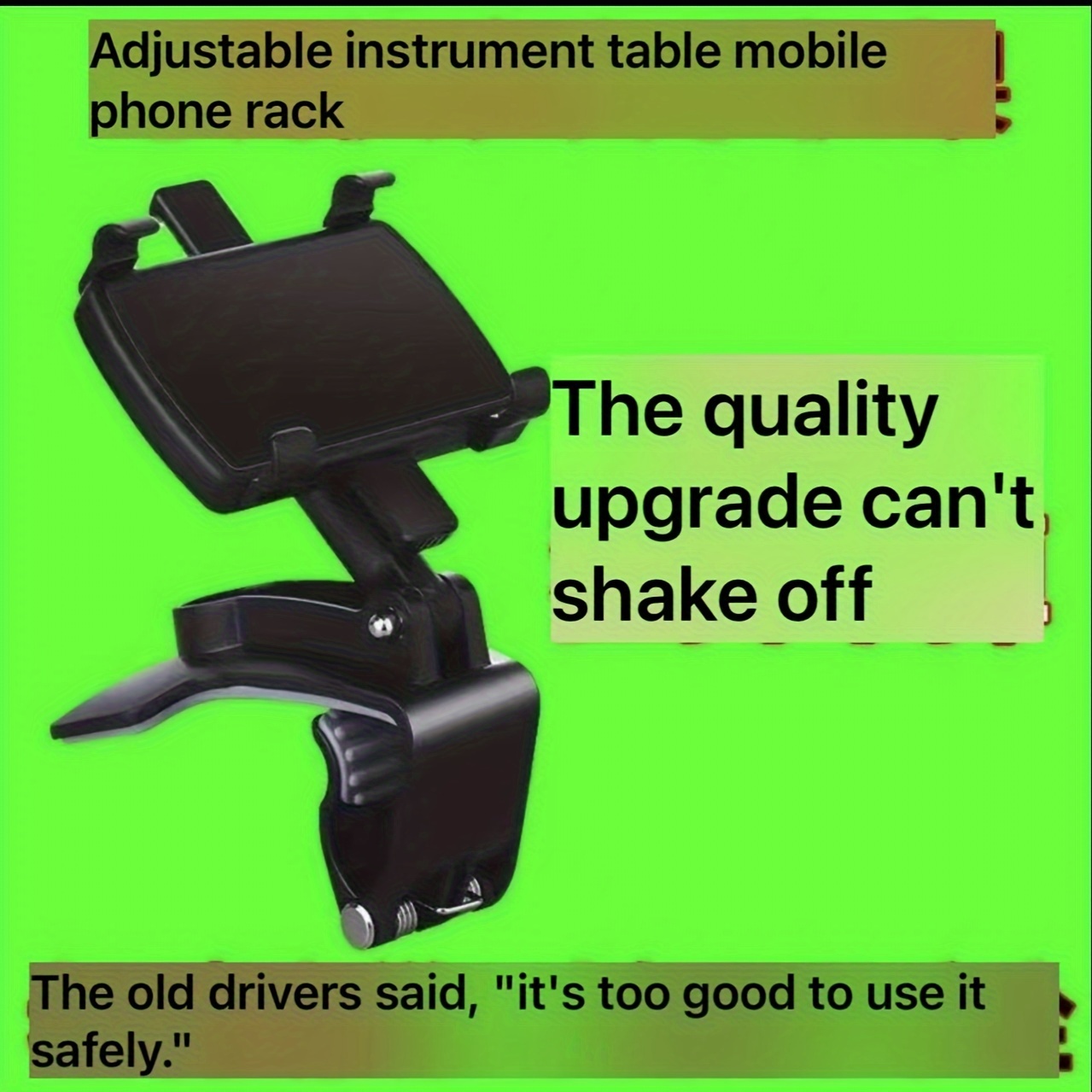 

360 ° Rotating Car Dashboard Adjustable Phone Holder