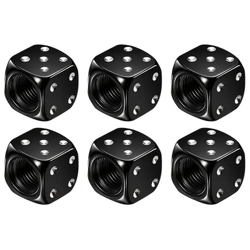 TEMU 6pcs Aluminum Valve Caps