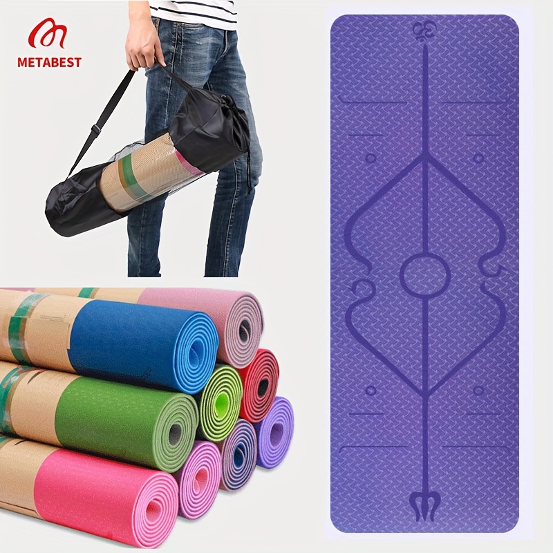Thickness Sweat absorbing Soft Yoga Mat Anti tear High - Temu