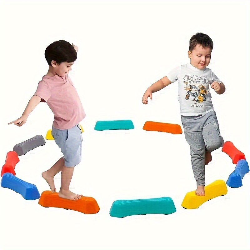 

Stepping Set - 8 Plastic For Coordination And - / Obstacle Kit For Children 3-12 -