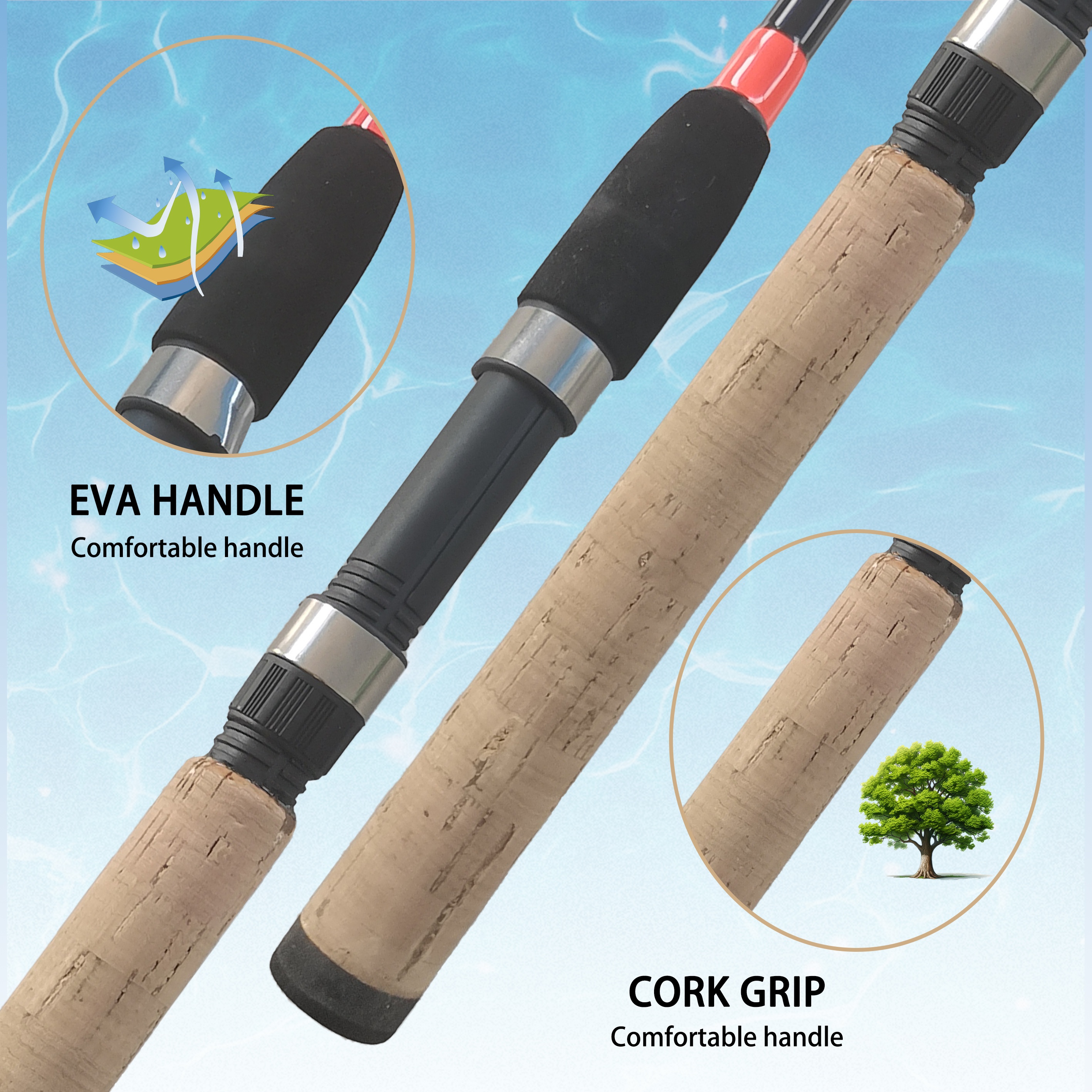 european fishing pole The Wild Thoughtful upgrades such as a strategically placed stripping guide to reduce line slap and tip Euro MCX6 Pole | UK