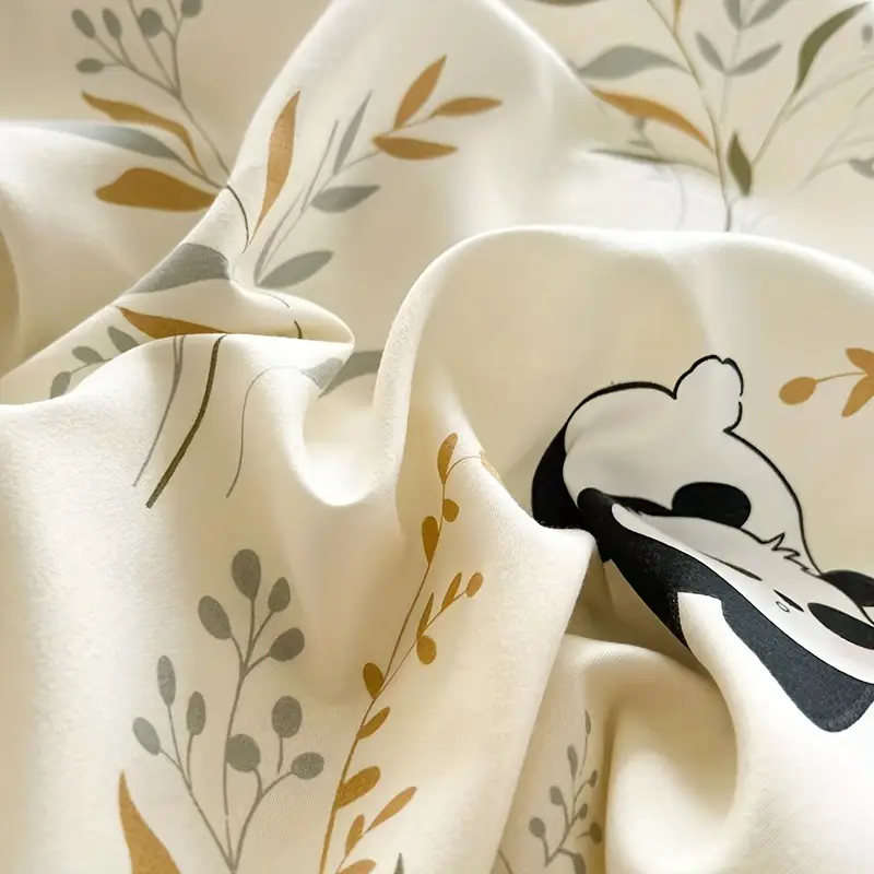 hypoallergenic floral pillowcases set of 2 machine washable polyester envelope closure pillow covers with deep pocket for bedroom and dorm decor garden flower print details 5