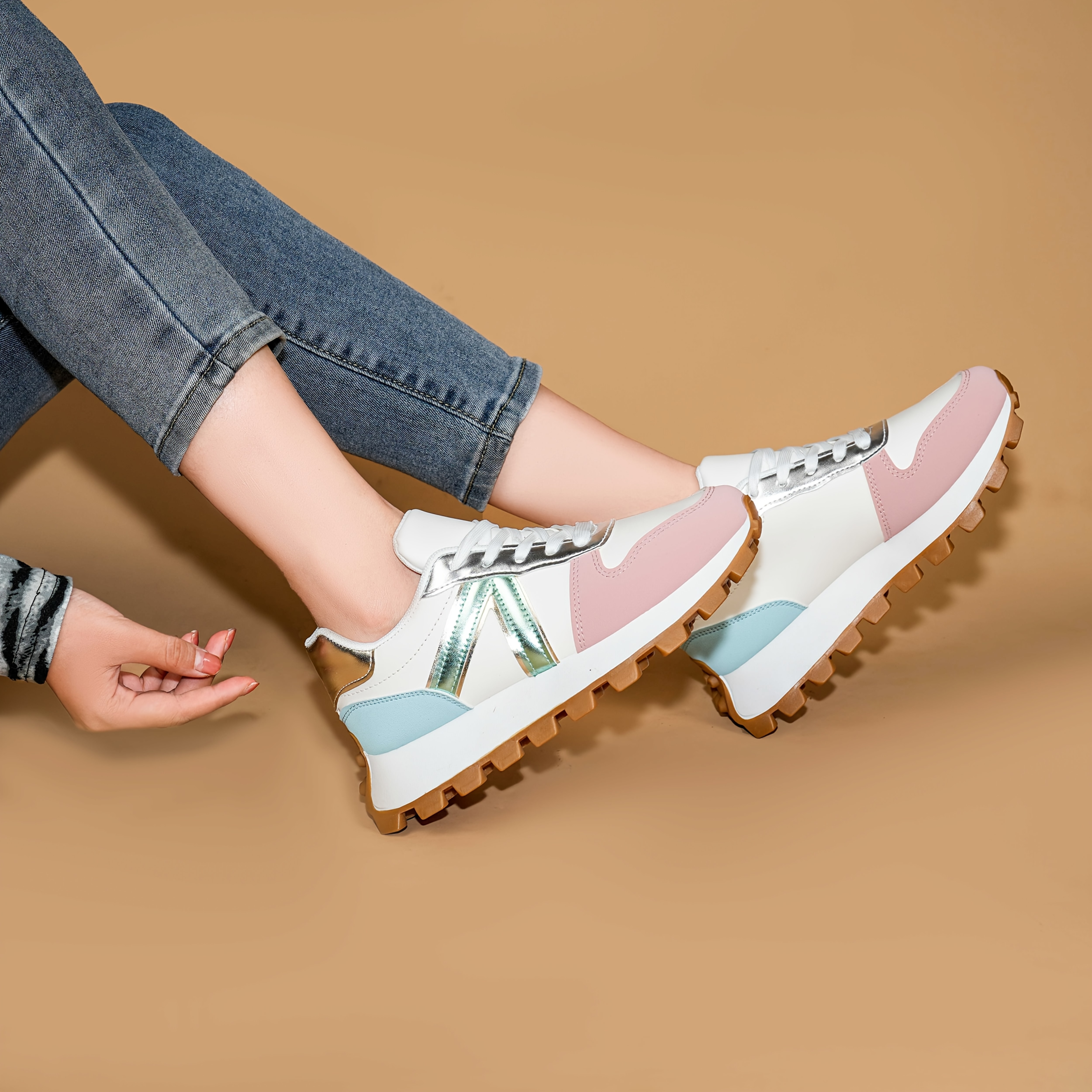 girl mimi women's casual chunky lug sole lace fashion - Temu girl mimi women's casual chunky lug sole lace fashion - Temu