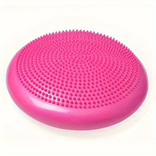 a pvc balance pad with anti slip yoga and stability pad suitable for ankle and exercises deep muscle massage fitness support