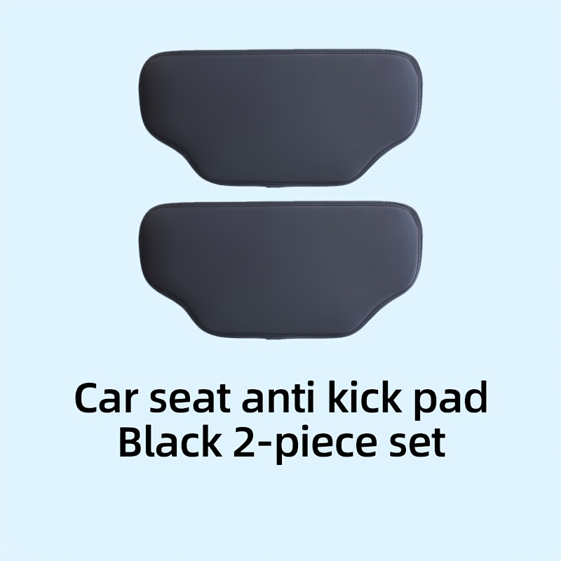 TEMU Car Seat Back Kick Protection Pad - Car Seat Kick Guard Cover, Durable, Easy To Clean, , An Essential Car Accessory For Family Travel. Suitable