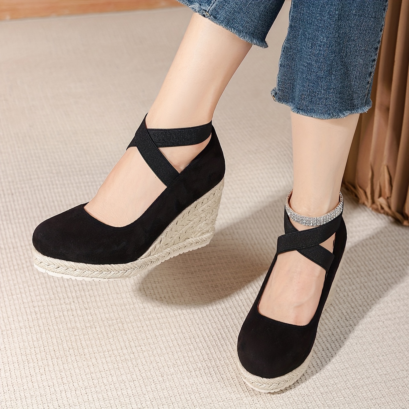 Chaussure Basket CompensÃ©e Noire Femme Chaussure CompensÃ©e Femme