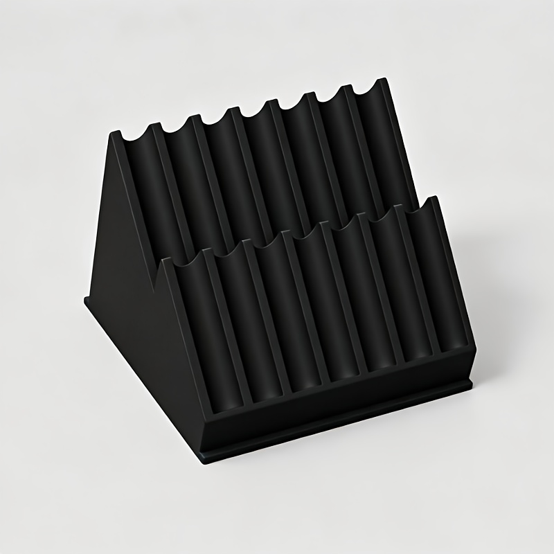 TEMU Perfume Sample Storage Box, Desktop Test Tube Perfume Organizer With Compartments, Items , Easy To See And Access, Suitable For Bedroom Vanity