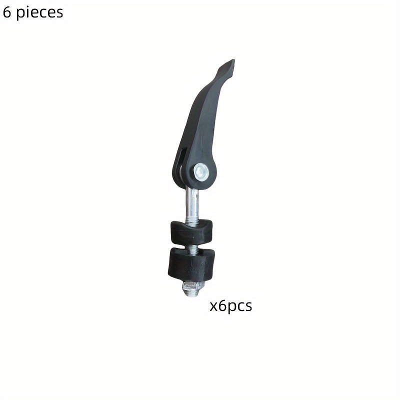 6pcs Workbench Fix Fixtures, Sturdy Metal Quick Lock Screws, Multifunctional Tile Cutting Machine And Bicycle Seat Pole Clamping Rod, Easy-to-use Diy Tool Set