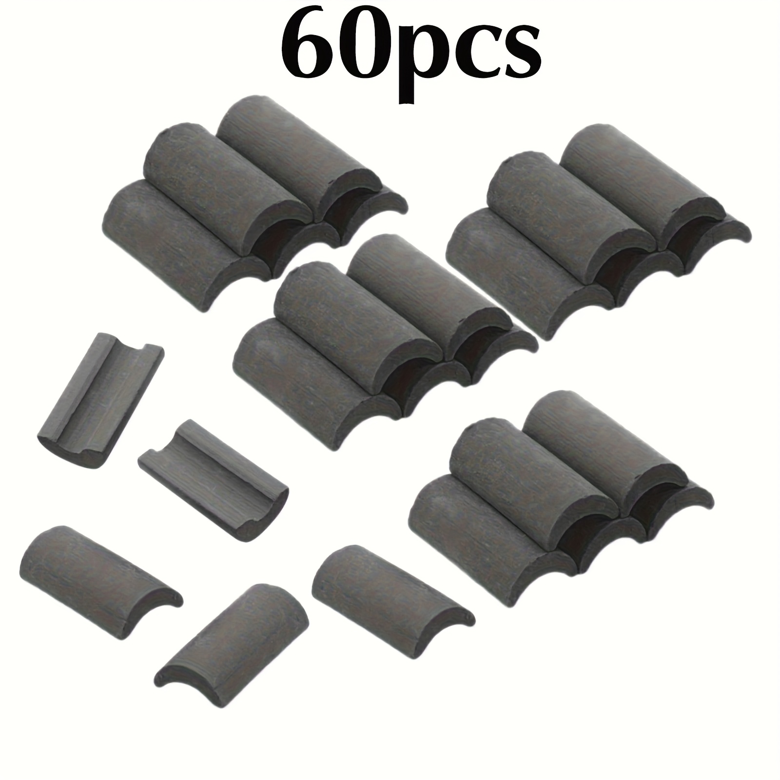 Mini Roof Tiles Simulated Models Pottery DIY House Props Tiles Figurine