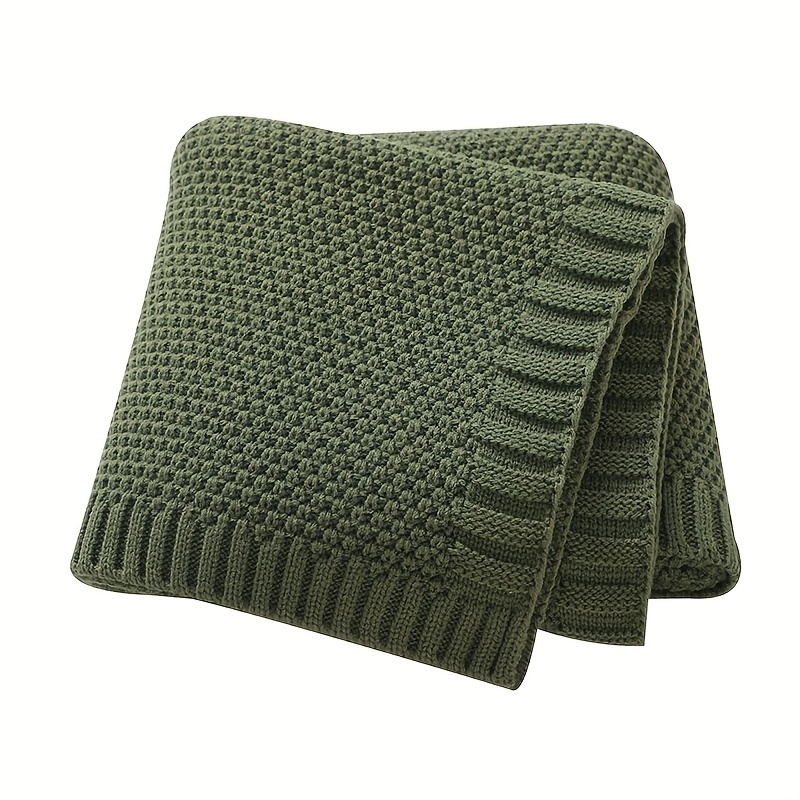 New Solid Color Blanket 90*70cm Pink Dark Green Blanket Home Sofa Throw Blanket Out Baby Windproof Blanket