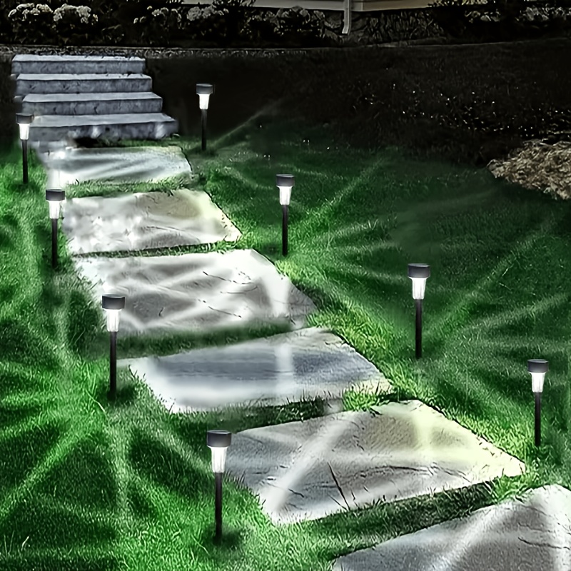 Solar LED-licht buiten waterdichte staplichten tuin buiten zonne-spots decoratieverlichting voor hek terras trap tuin kopen vanaf een prijs van 9.01
