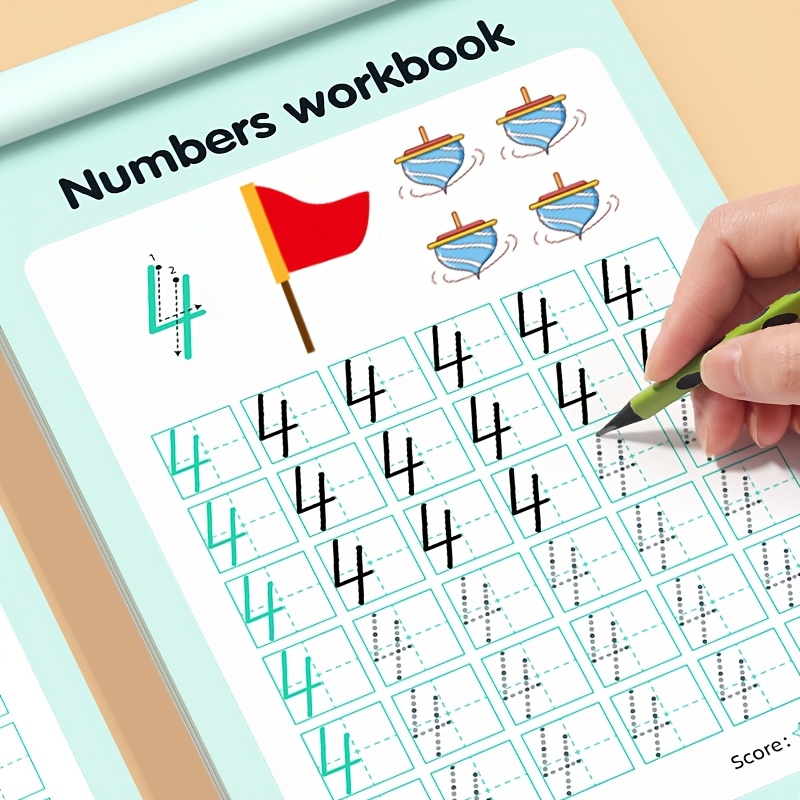 48 puslapių skaičių 0–100 praktikos knyga, rašto praktikos knyga, matematikos mokymosi sąsiuvinis, kūrybinga spalvinimo nuotykių knyga, matematika namų darbams, lavina rašymo įgūdžius, atgal į mokyklą reikmenys, Velykų, Kalėdų dovana