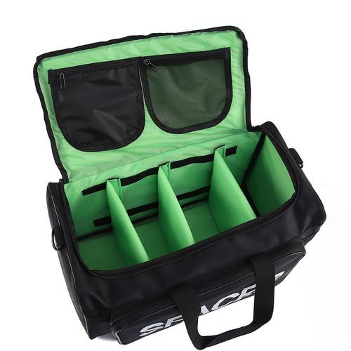 3 layer large capacity sports duffel bag with shoe compartment detachable multi functional nylon gym and travel bag in black and green durable storage for clothes and luggage sports gear bag stylish duffel nylon duffel bag gym ba