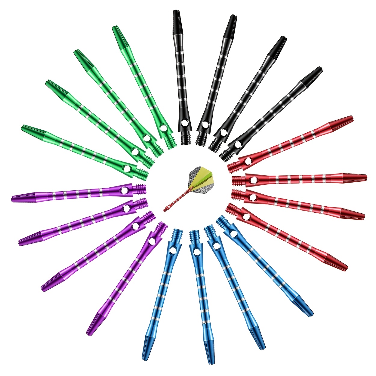 High-Quality Aluminum Alloy Dart Shaft Set