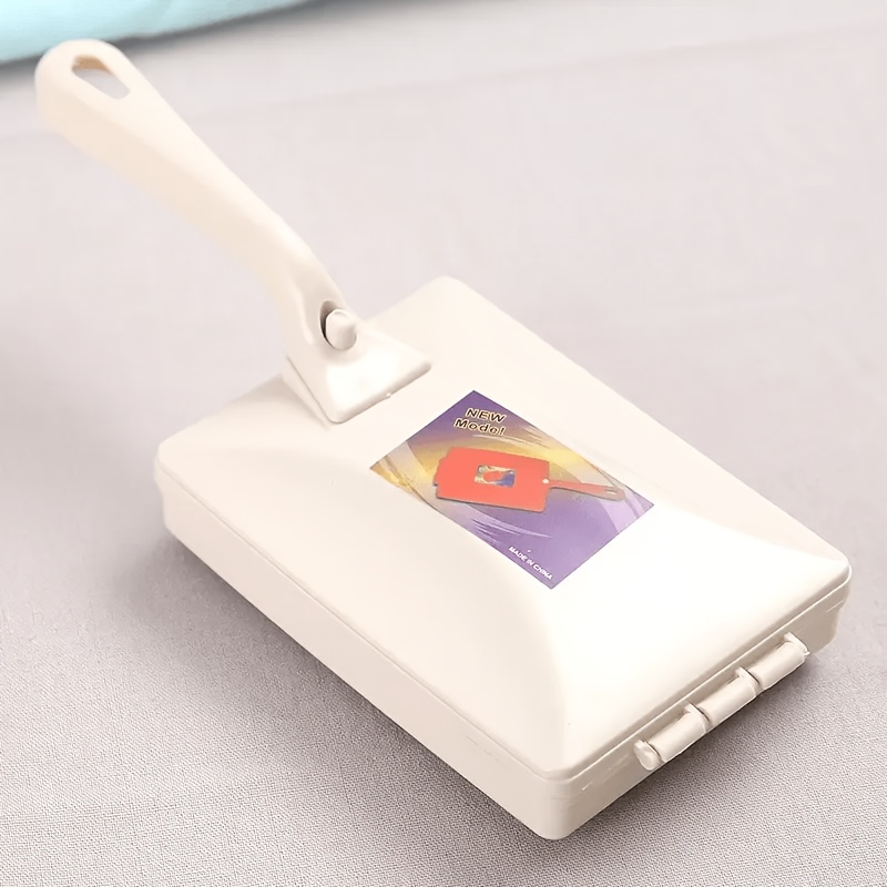 TEMU 1 Household Dual Roller Carpet Cleaning And Clothing Hair And Dust Removal Brush Multifunctional Cleaner, Suitable For Living Room, Kitchen,