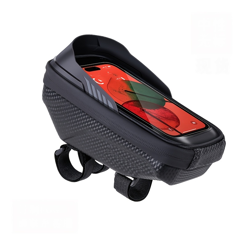 E-shop Fahrradlenker-Tasche mit Frontträger für Handys, Unisex