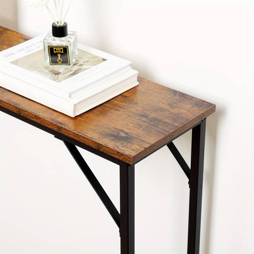 narrow console table with power outlet and usb port small entryway table thin backside sofa table side table skinny sofa table with storage hallway table for foyer